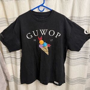 TRAP GOD X COOKIES Cookies GUWOP T-shirt MENS SZ XL Sleeve graphics